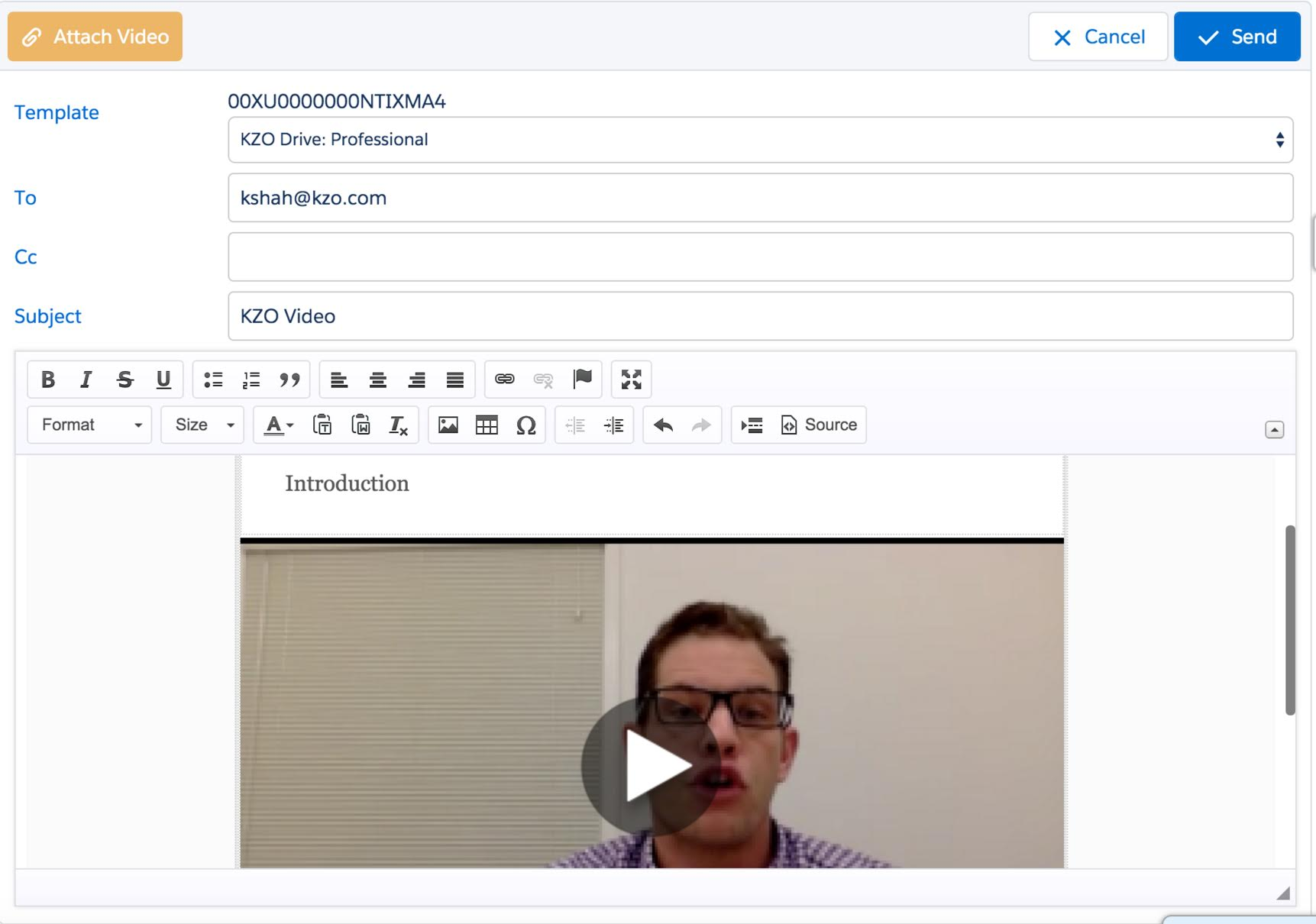kzo_video_management_app_sending_email