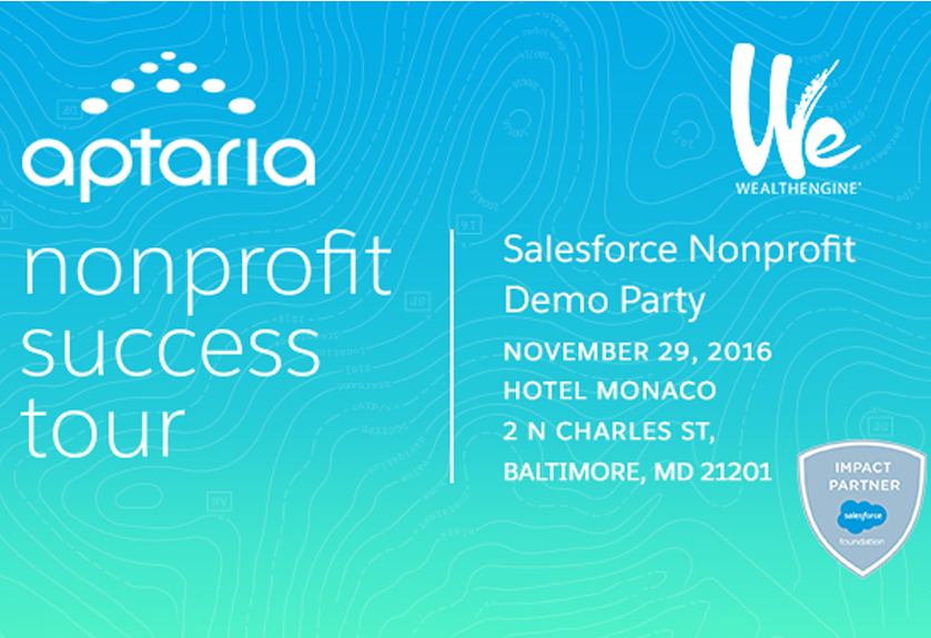 Salesforce Nonprofit Tips and Success Stories from Aptaria’s Demo Party