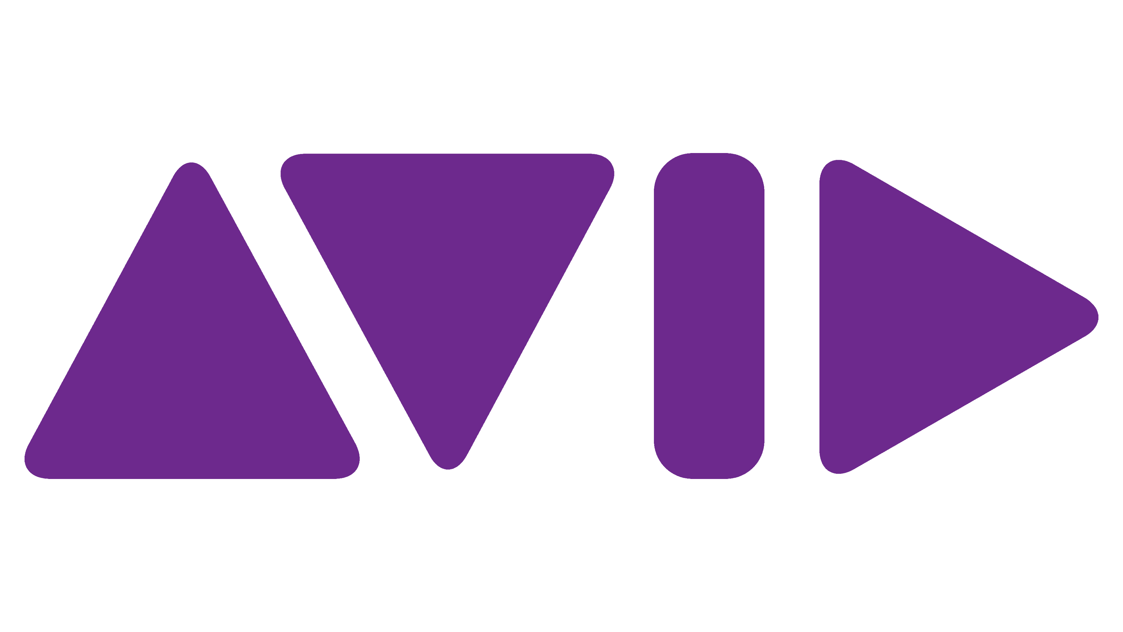 Avid logo with gray background
